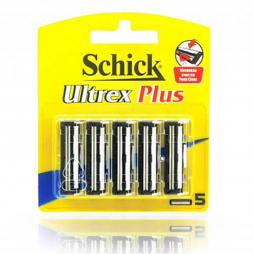 Сменные Кассеты Schick ULTREX Plus (5шт) EvroPck orig